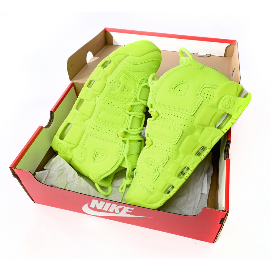 Air More Uptempo Fluorescent Green Sneaker     DX1790-700  - EUR FASHION