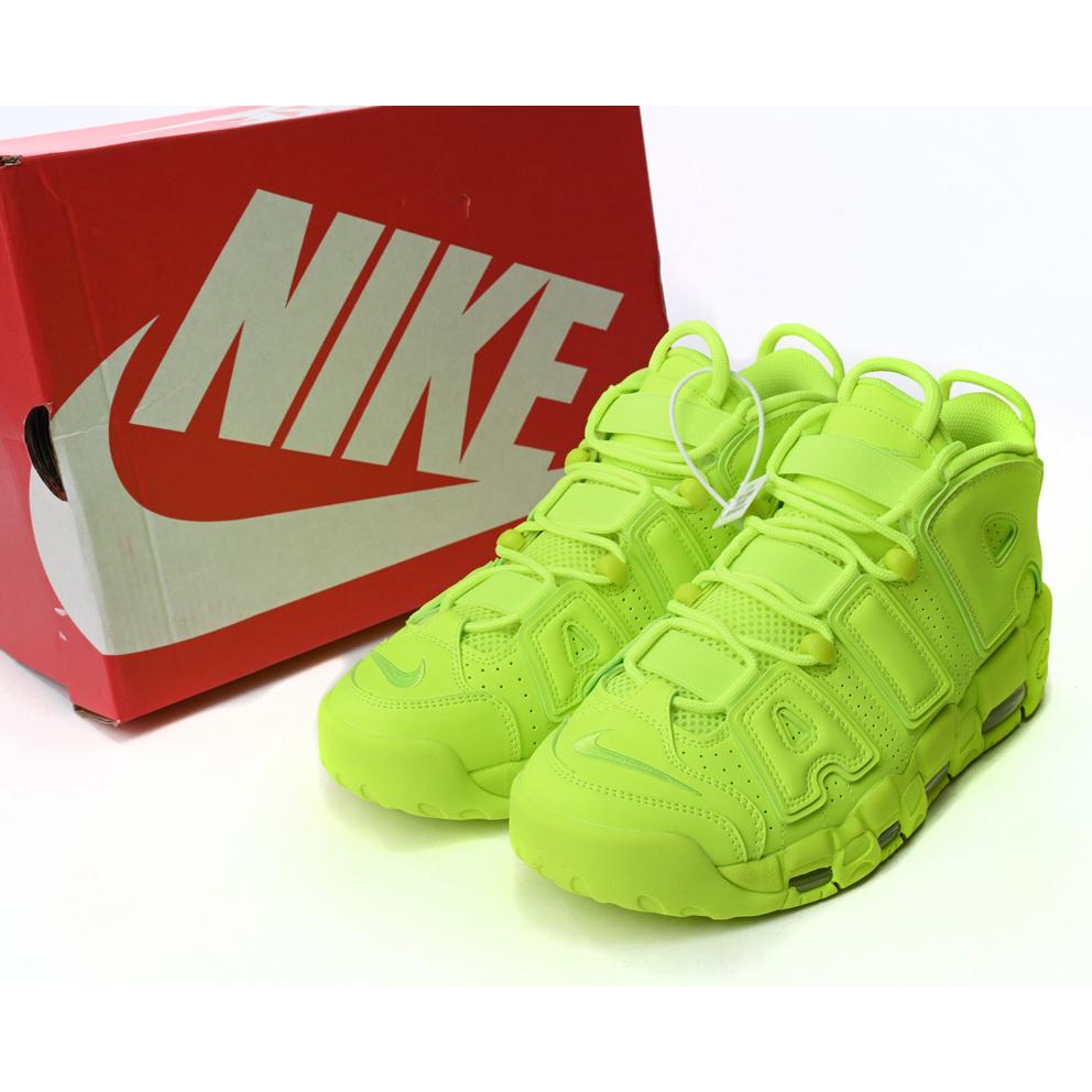 Air More Uptempo Fluorescent Green Sneaker     DX1790-700  - EUR FASHION