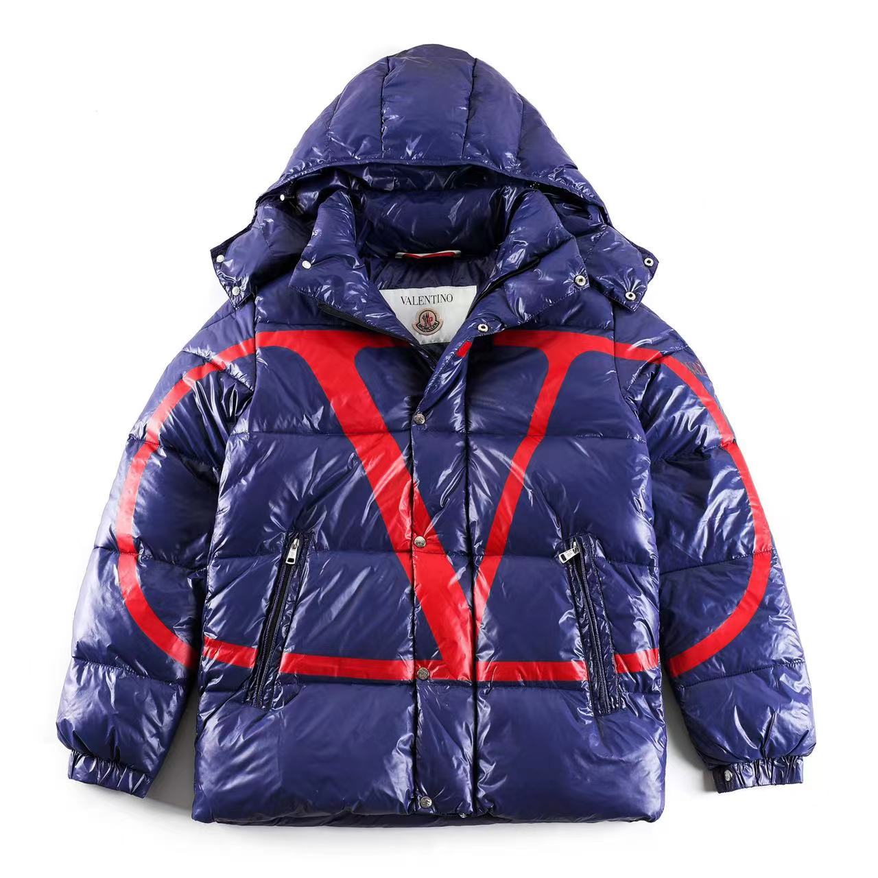 Moncler x Valentino Logo Short Down Jacket    - EUR FASHION