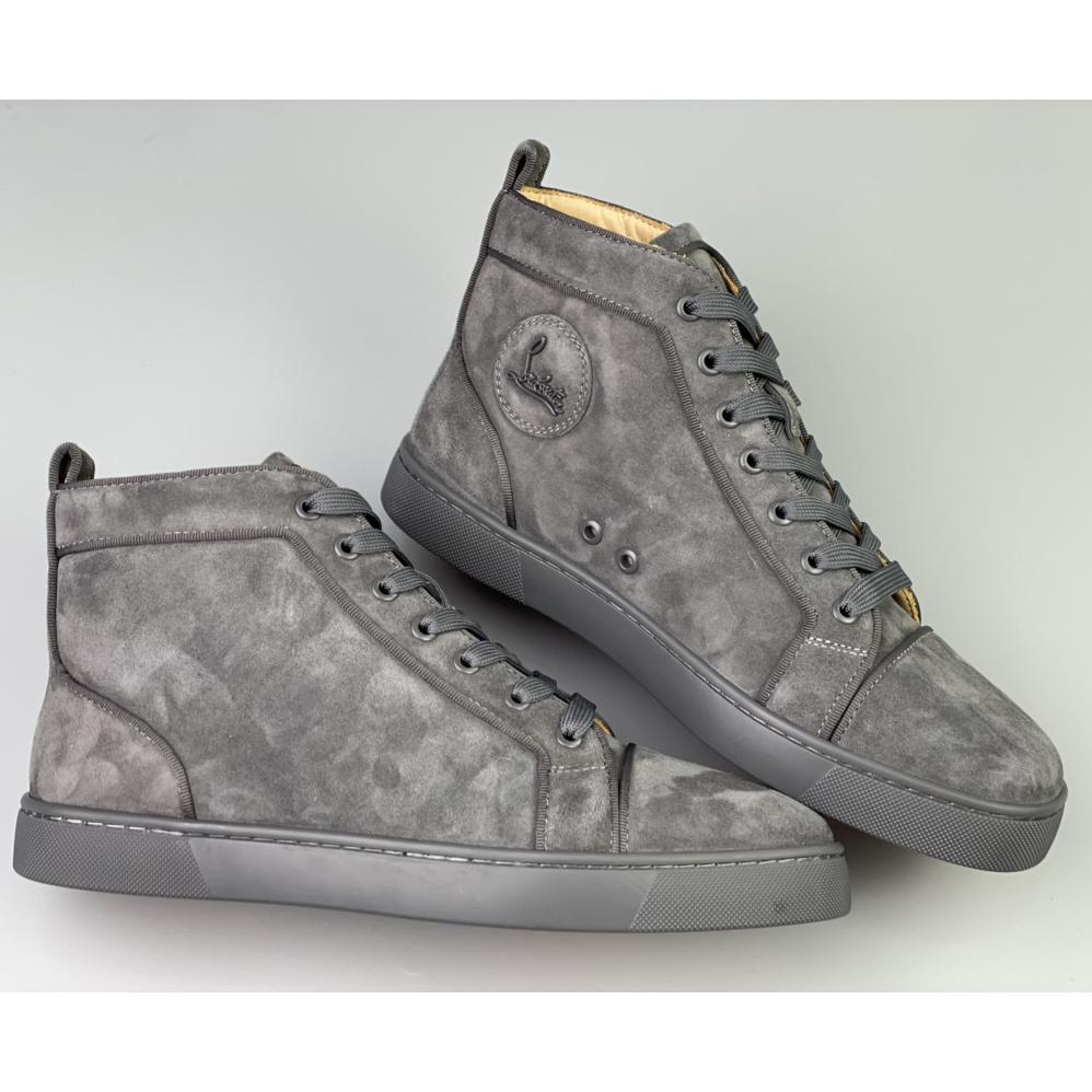 Christian Louboutin Louis Junior High-Top Sneaker - EUR FASHION