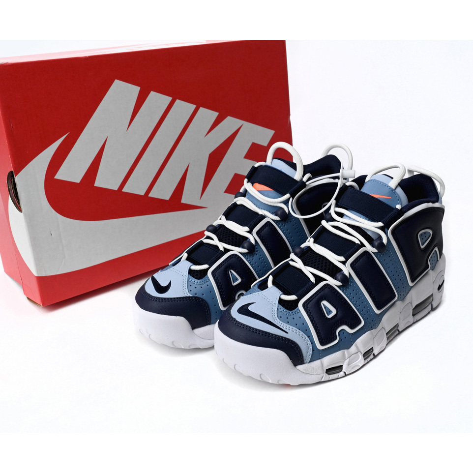 Nike Air More Uptempo Blue and Black Chara Cters Sneaker     415082-404  - EUR FASHION