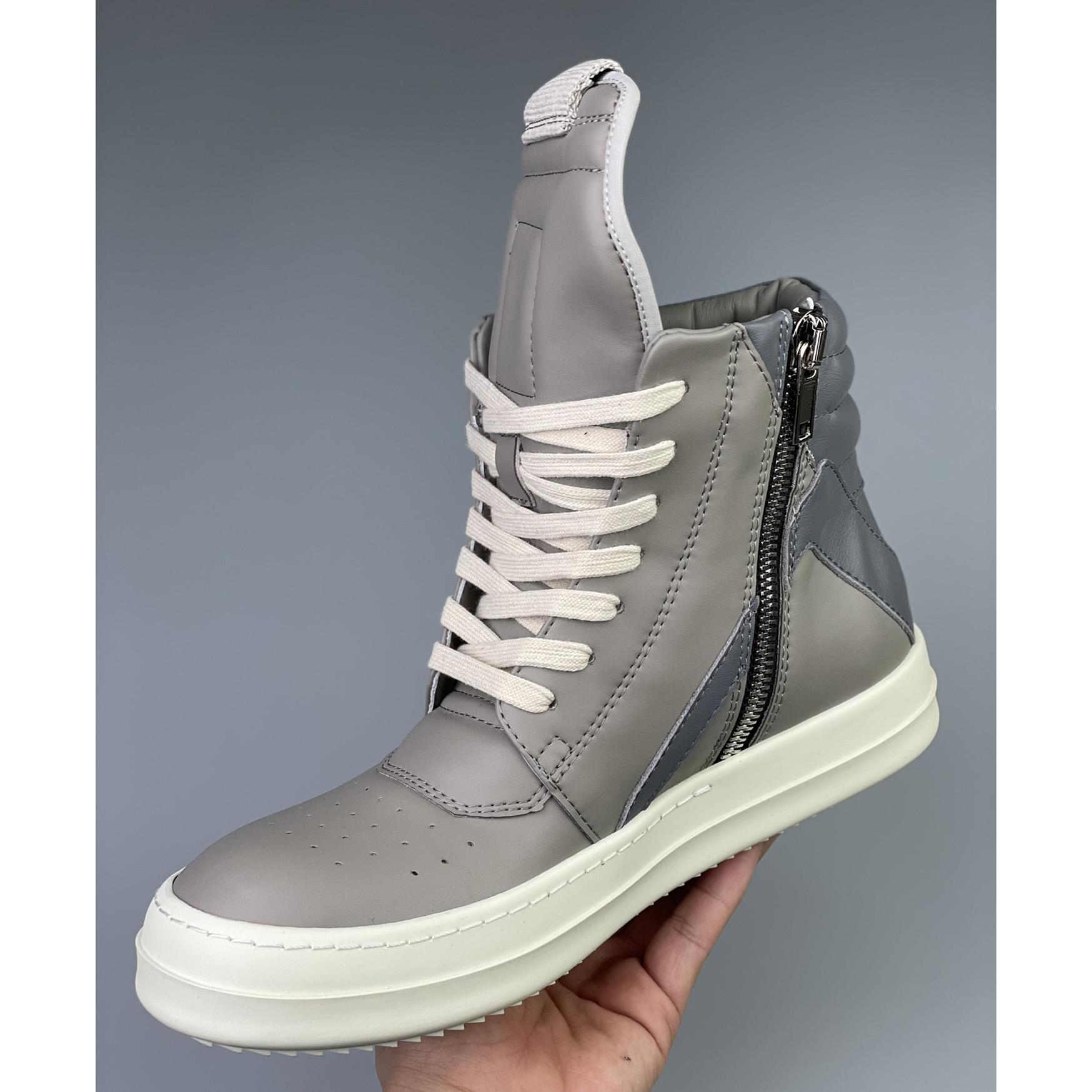 Rick Owens Geobasket High Top Sneakers - EUR FASHION