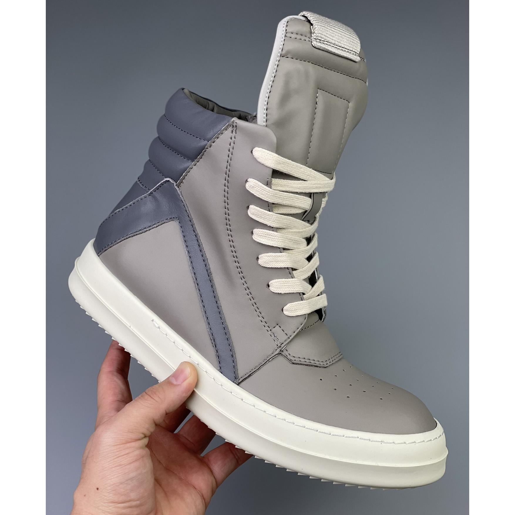 Rick Owens Geobasket High Top Sneakers - EUR FASHION