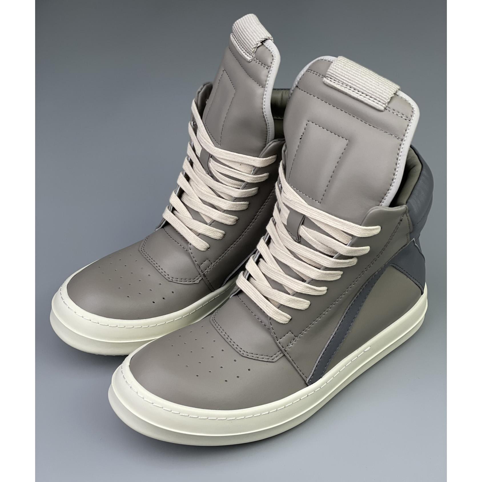 Rick Owens Geobasket High Top Sneakers - EUR FASHION