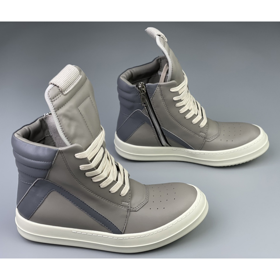 Rick Owens Geobasket High Top Sneakers - EUR FASHION