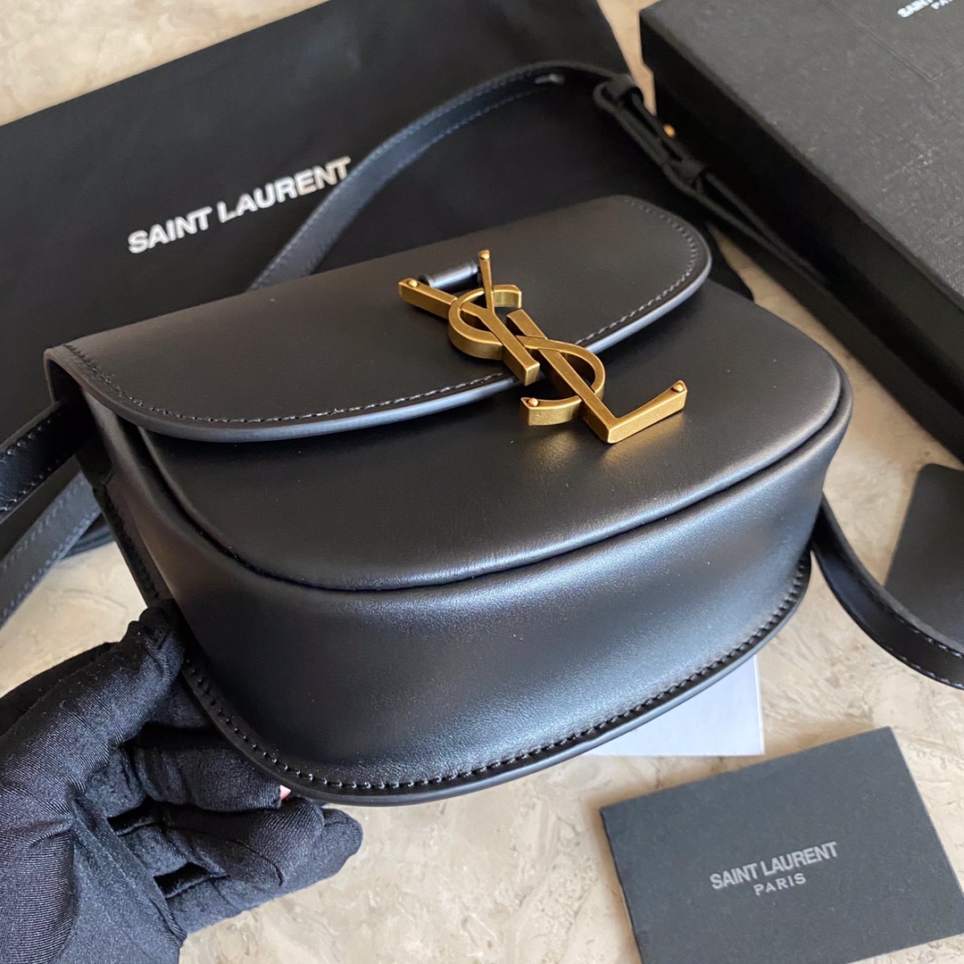 Saint Laurent Kaia Small Satchel In Smooth Leather - EUR FASHION