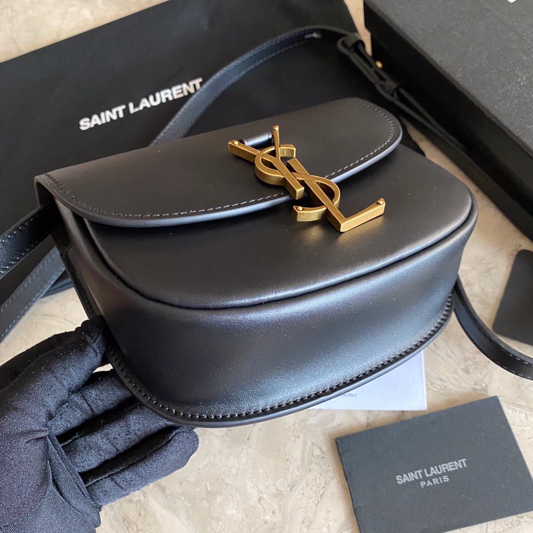 Saint Laurent Kaia Small Satchel In Smooth Leather - EUR FASHION