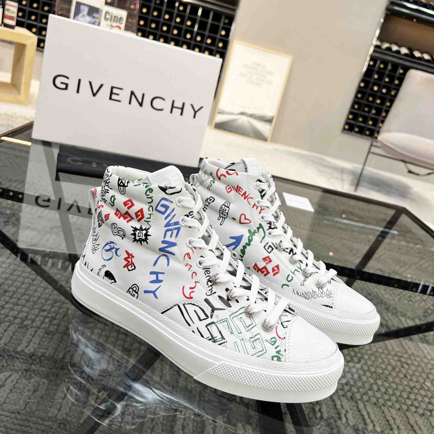 Givenchy City High Top Sneaker - EUR FASHION