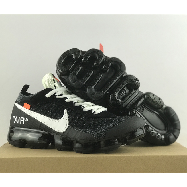 Off-White x Nike Air Vapormax Flyknit 2.0"Black/White" Sneakers    AA3831-100 - EUR FASHION