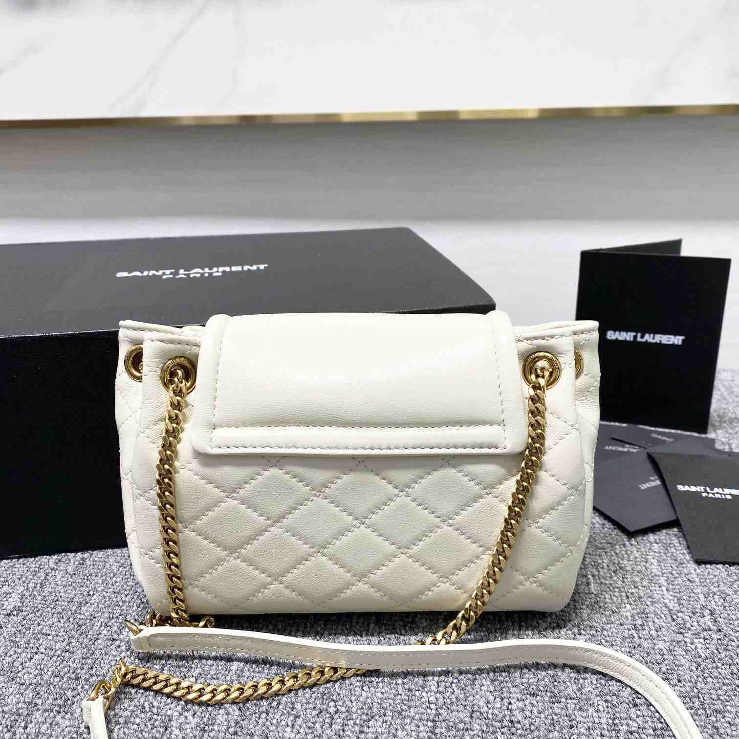 Saint Laurent Mini Nolita In Lambskin - EUR FASHION