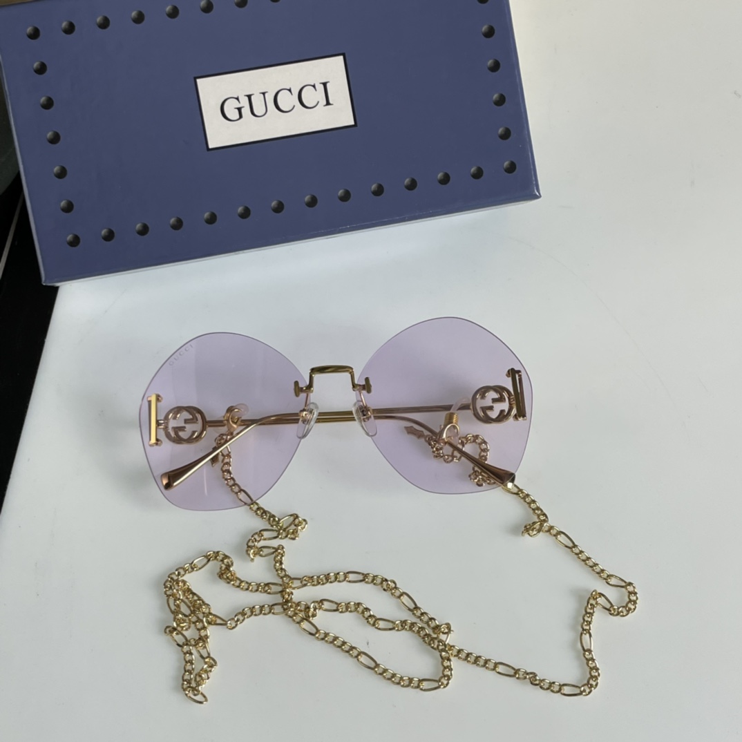 Gucci Geometric-Frame Sunglasses    GG1203S - EUR FASHION