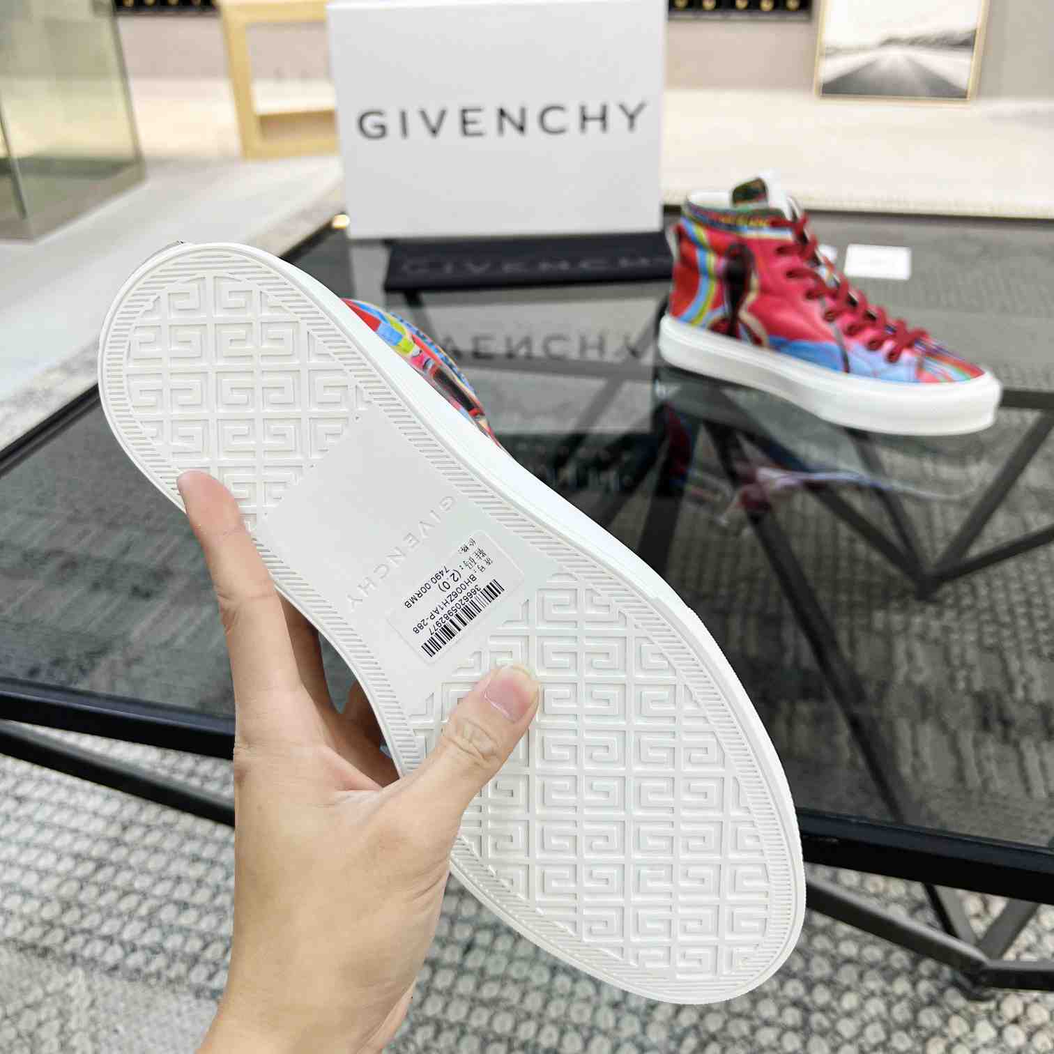 Givenchy City High Top Sneaker - EUR FASHION