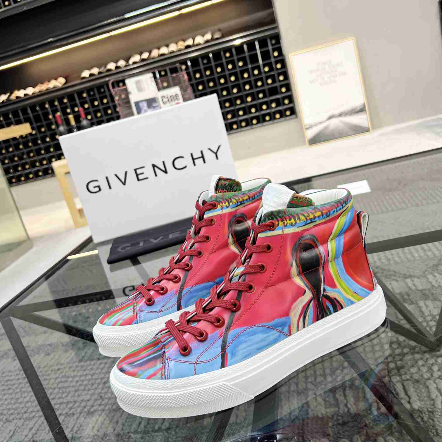 Givenchy City High Top Sneaker - EUR FASHION