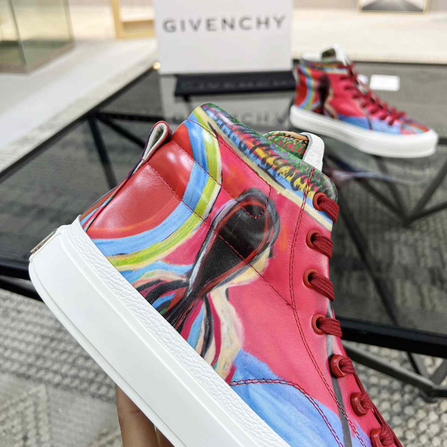 Givenchy City High Top Sneaker - EUR FASHION