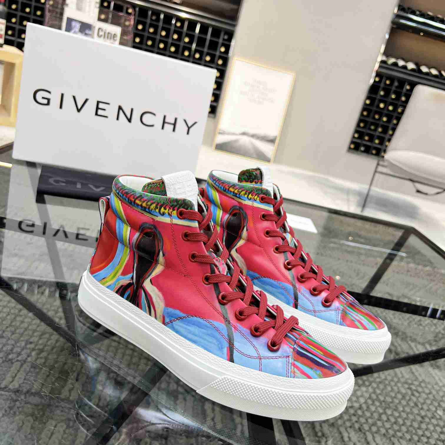 Givenchy City High Top Sneaker - EUR FASHION