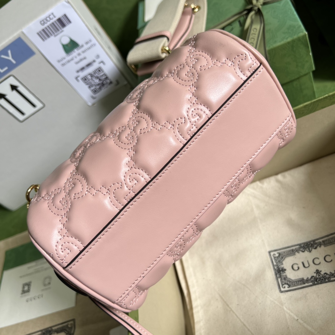 Gucci GG Matelassé Mini Bag(19*13*11cm) - EUR FASHION