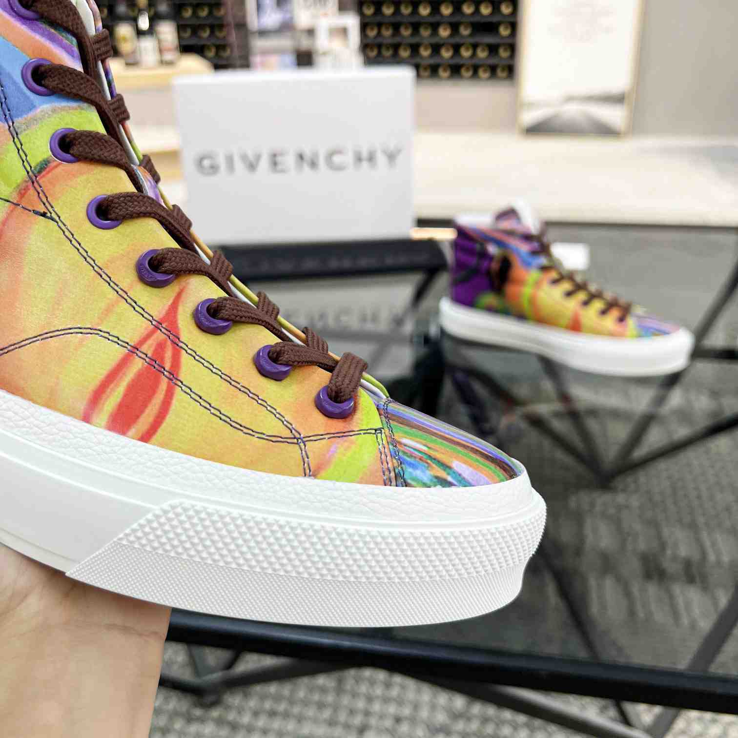 Givenchy City High Top Sneaker - EUR FASHION