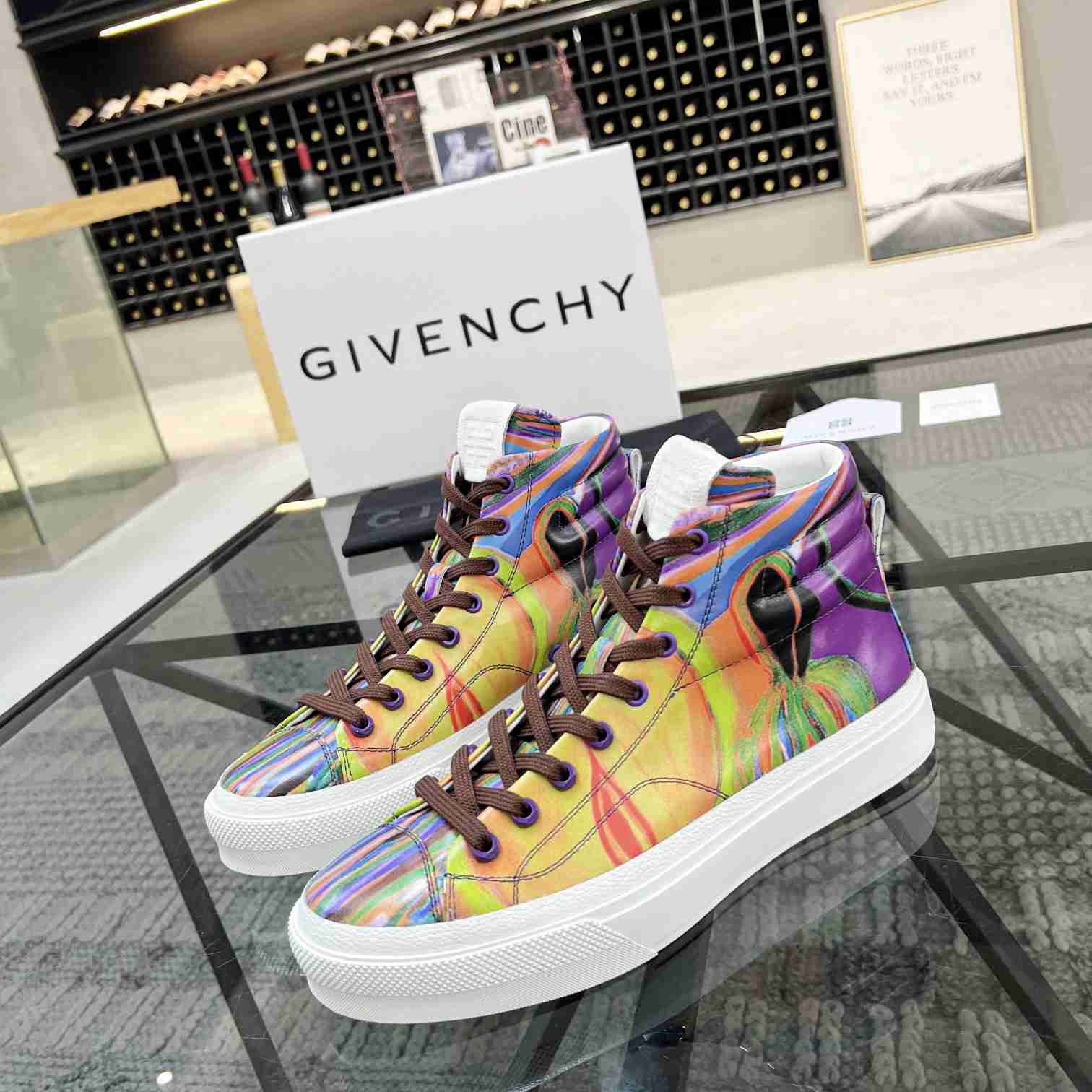 Givenchy City High Top Sneaker - EUR FASHION