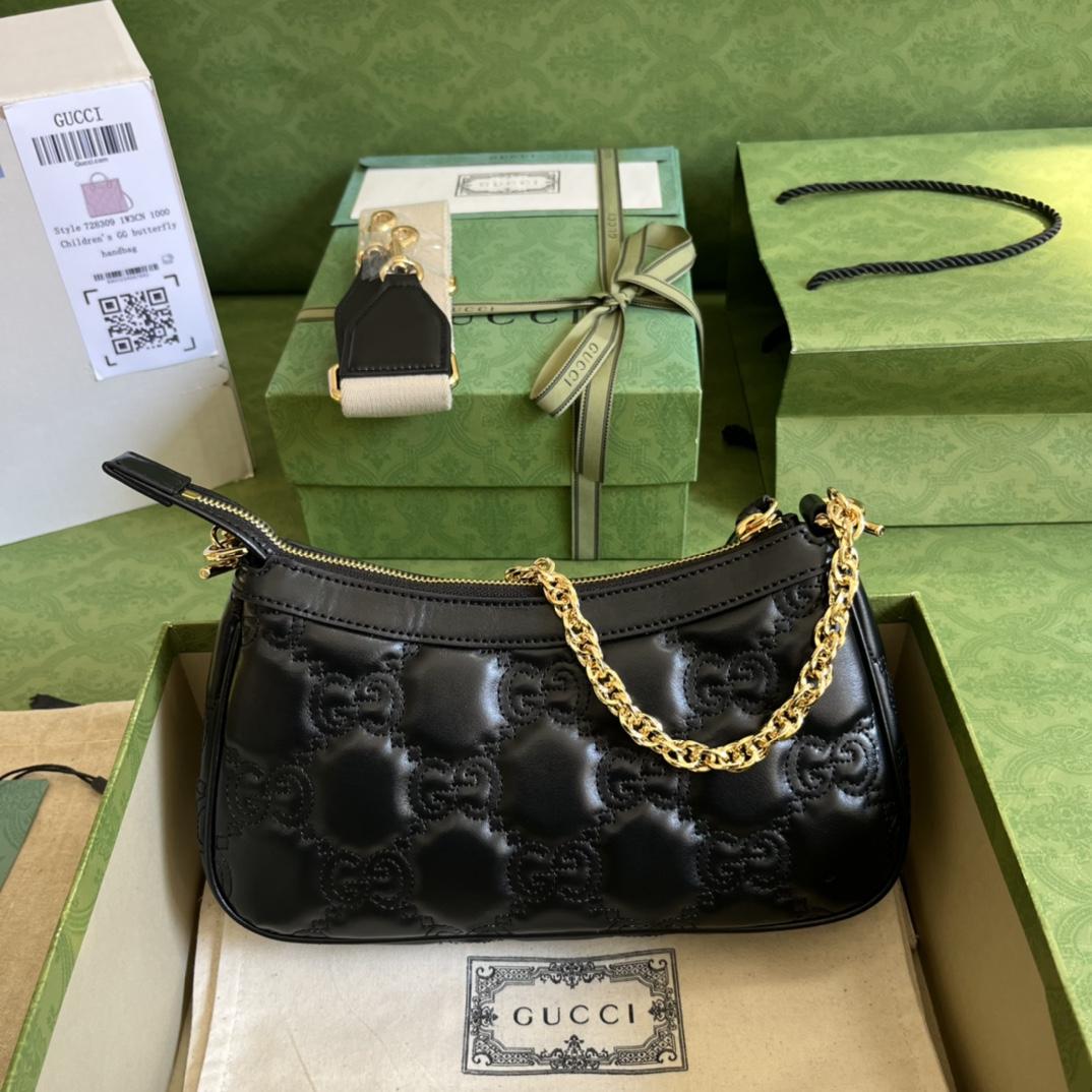 Gucci GG Matelassé Handbag(25-15-8cm) - EUR FASHION