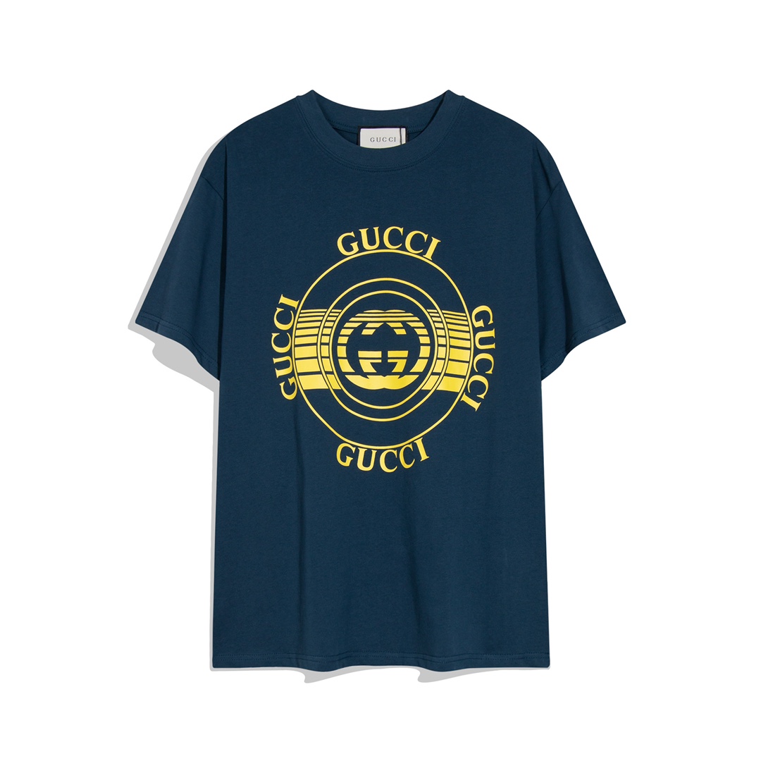 Gucci Record Printed T-Shirt - EUR FASHION