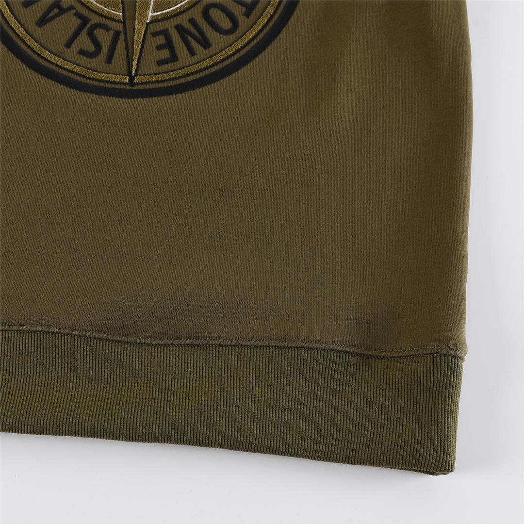 Stone Island Crew Neck Sweatshirt - EUR FASHION