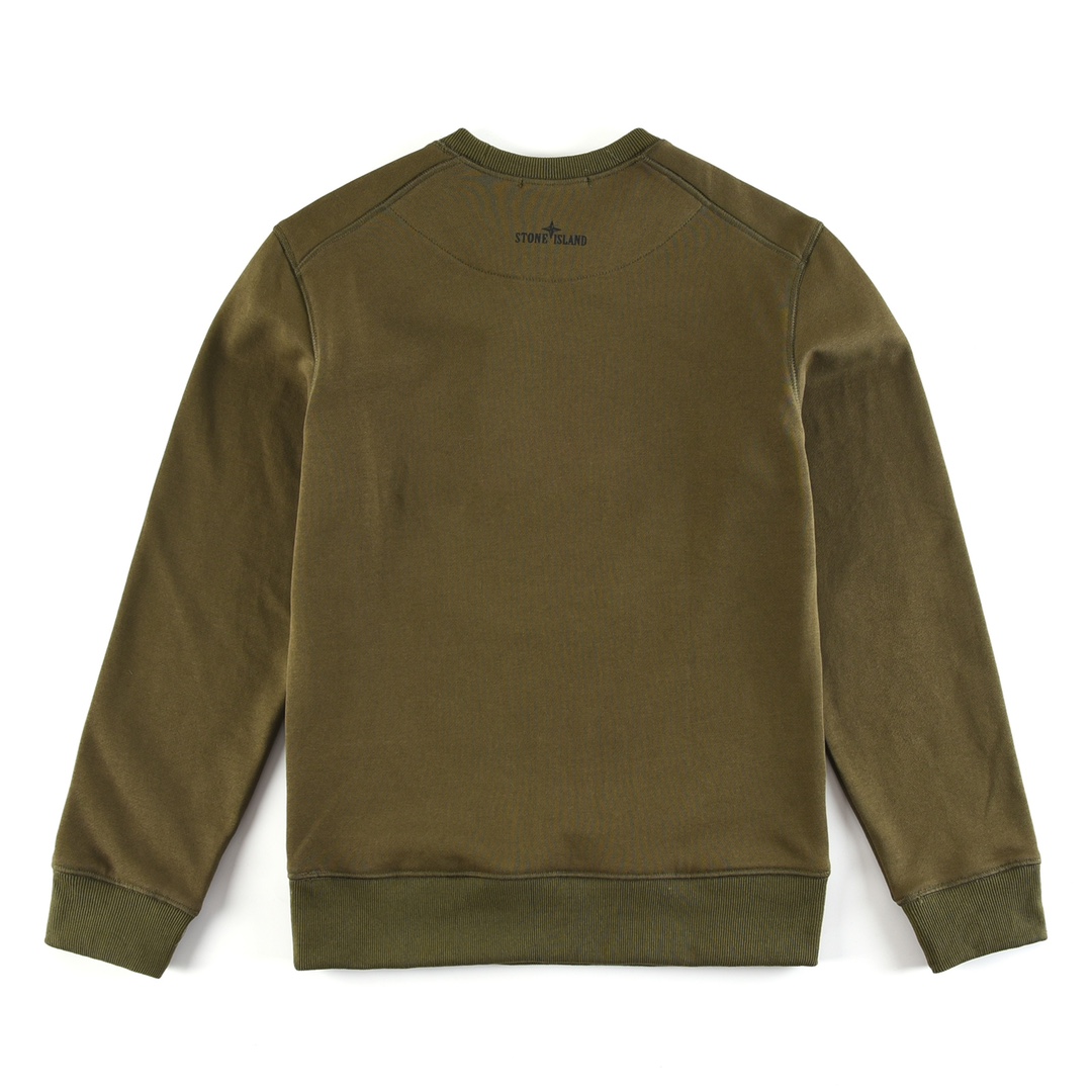 Stone Island Crew Neck Sweatshirt - EUR FASHION