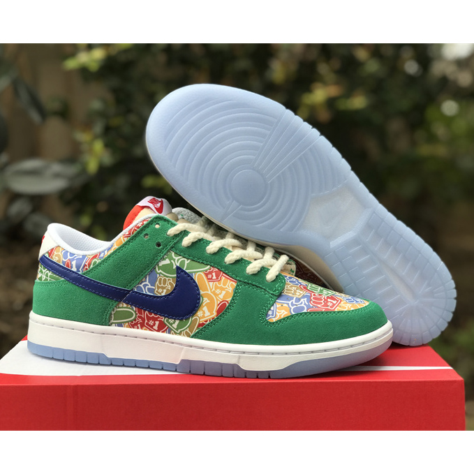 Nike Dunk Low “Foam Finger” Sneaker       DZ5184-300 - EUR FASHION