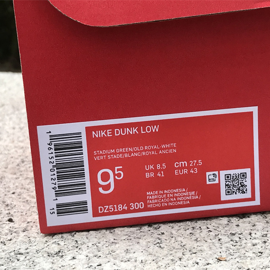 Nike Dunk Low “Foam Finger” Sneaker       DZ5184-300 - EUR FASHION