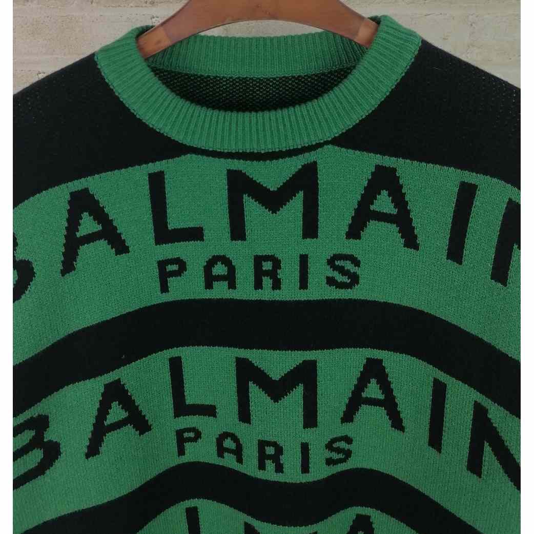 Balmain Wool-blend Crew-neck Sweater - EUR FASHION