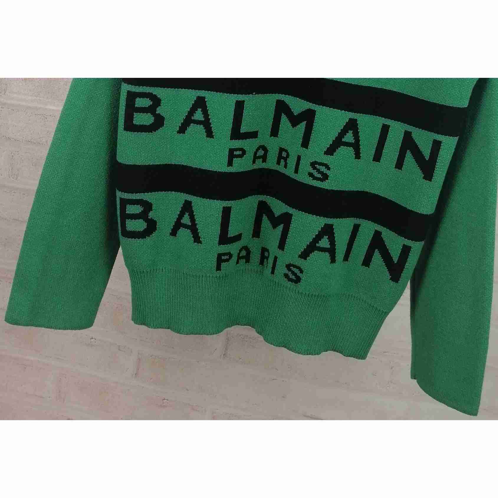 Balmain Wool-blend Crew-neck Sweater - EUR FASHION