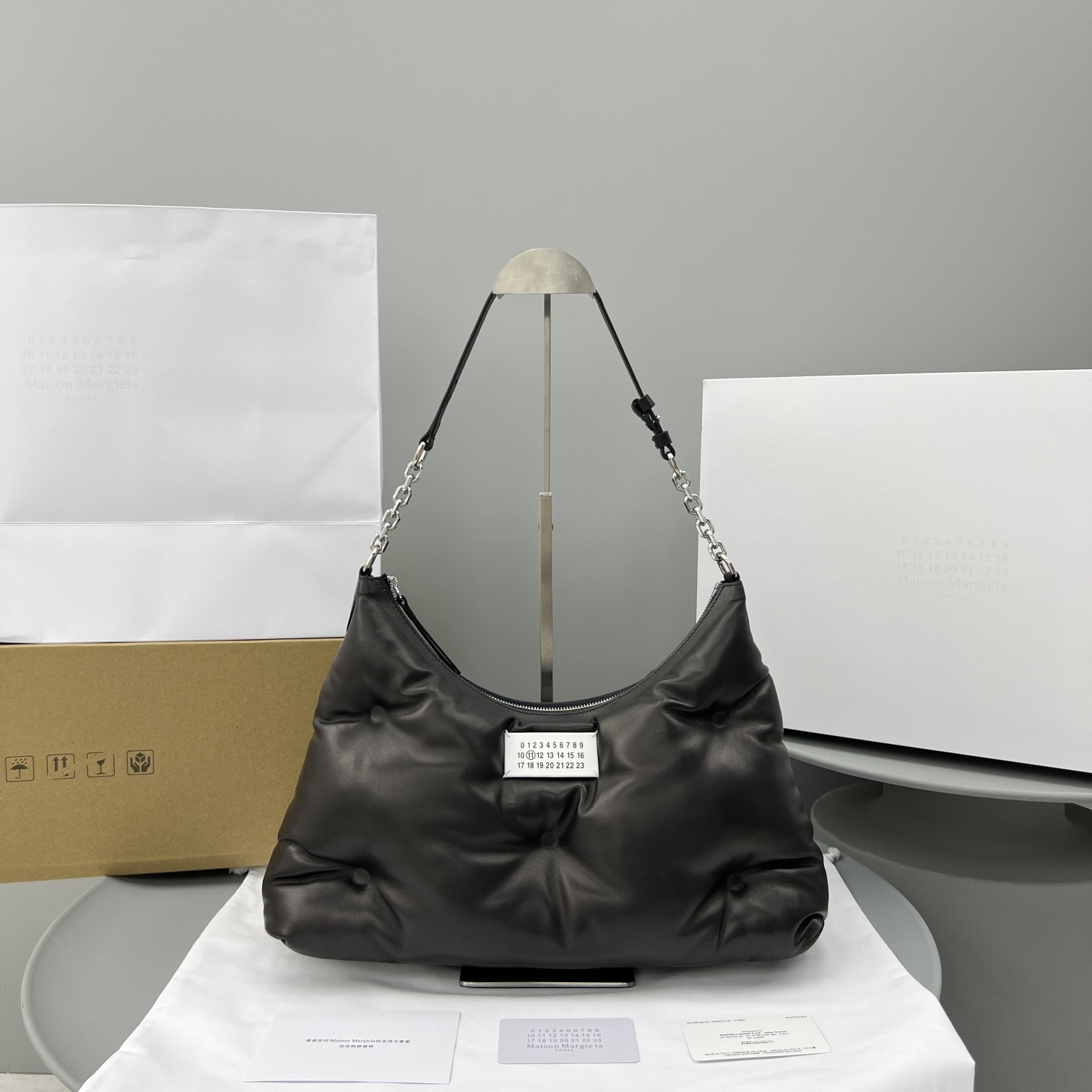 Maison Margiela Glam Slam Hobo Medium(38.5-28.5-10CM) - EUR FASHION