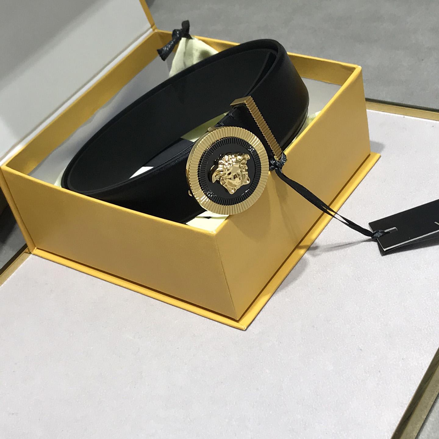 Versace Medusa Leathre Belt    38mm - EUR FASHION