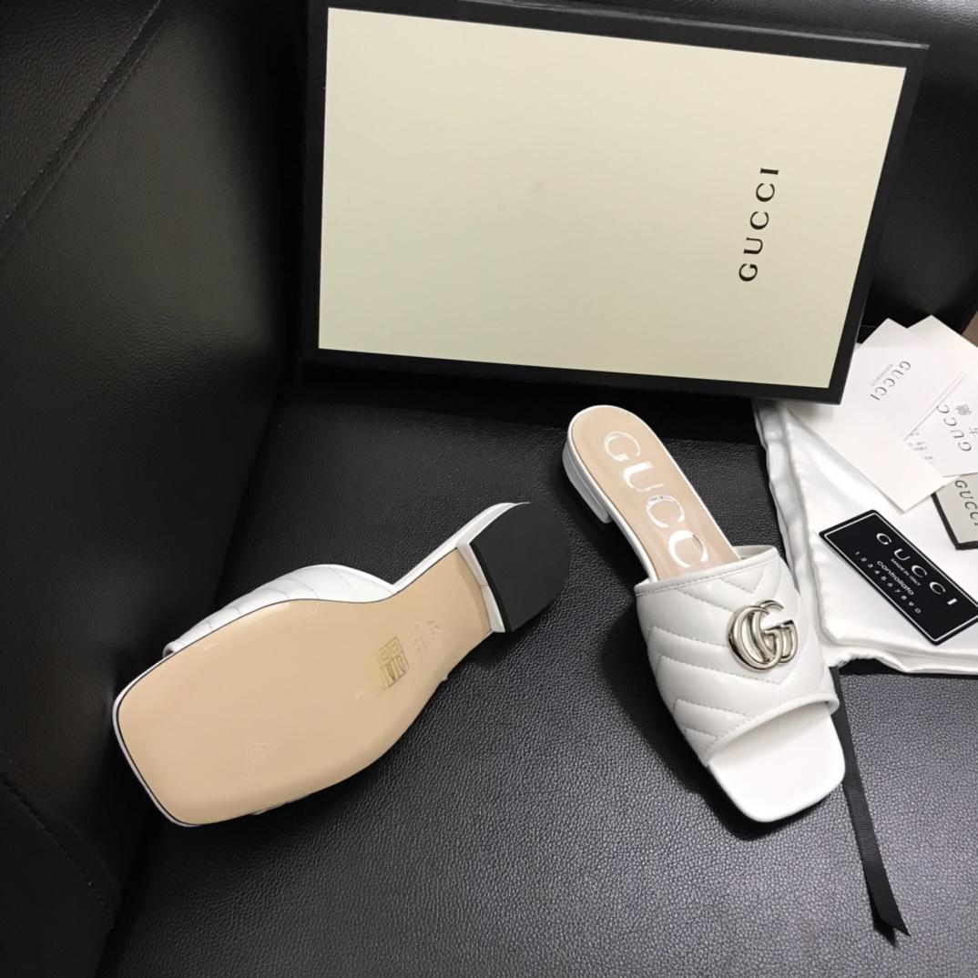 Gucci Women's Slide With Double G - EUR FASHION