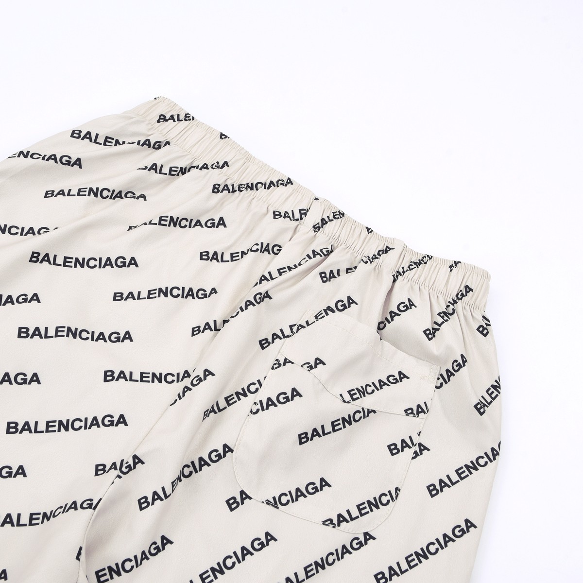 Balenciaga Logo Print Pyjama Trousers - EUR FASHION