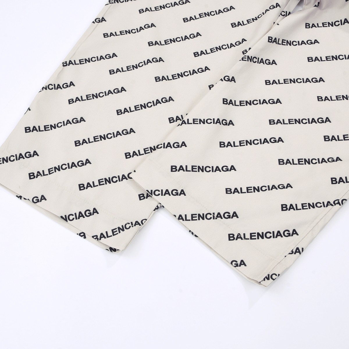 Balenciaga Logo Print Pyjama Trousers - EUR FASHION