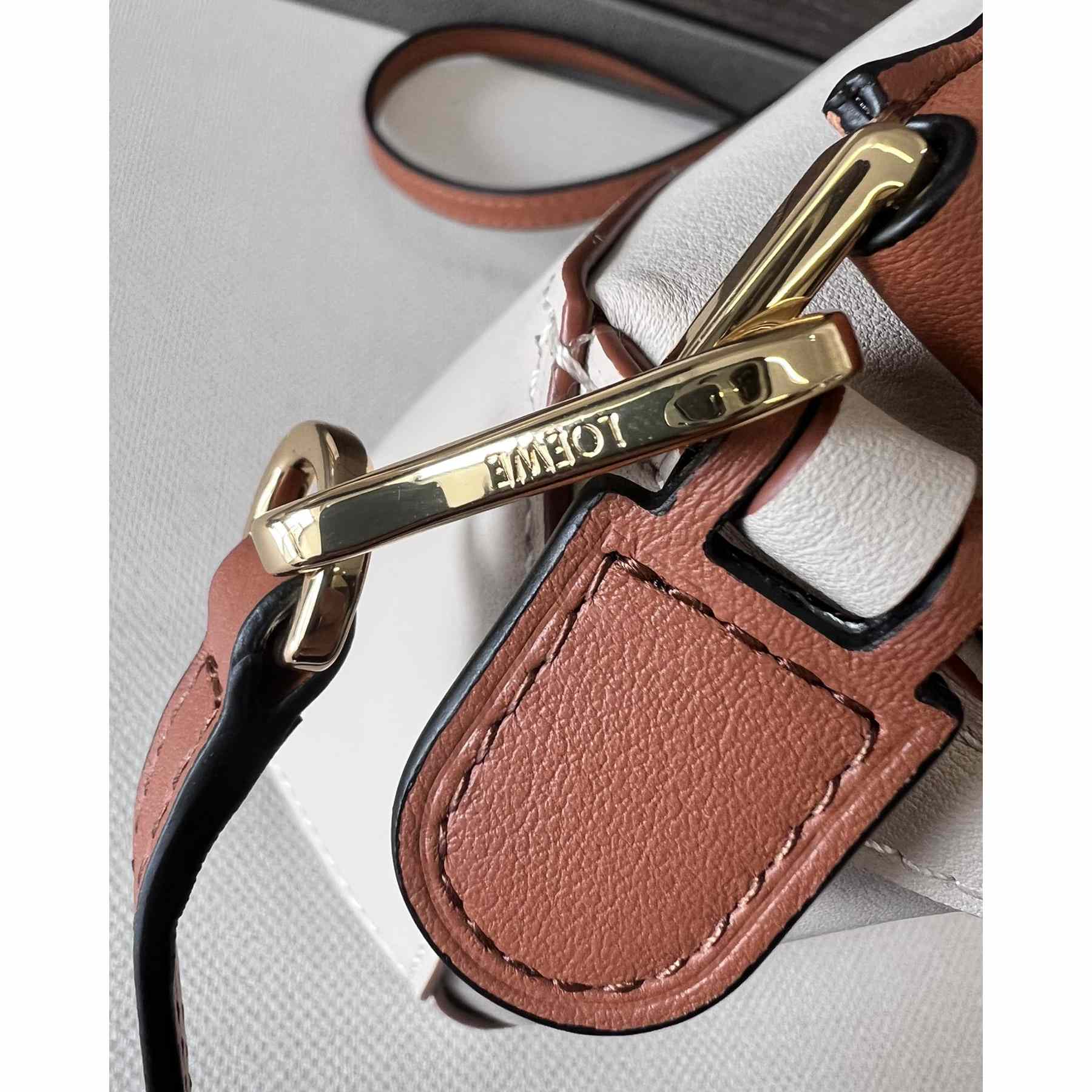 Loewe Mini Puzzle Edge In Nappa Calfskin - EUR FASHION