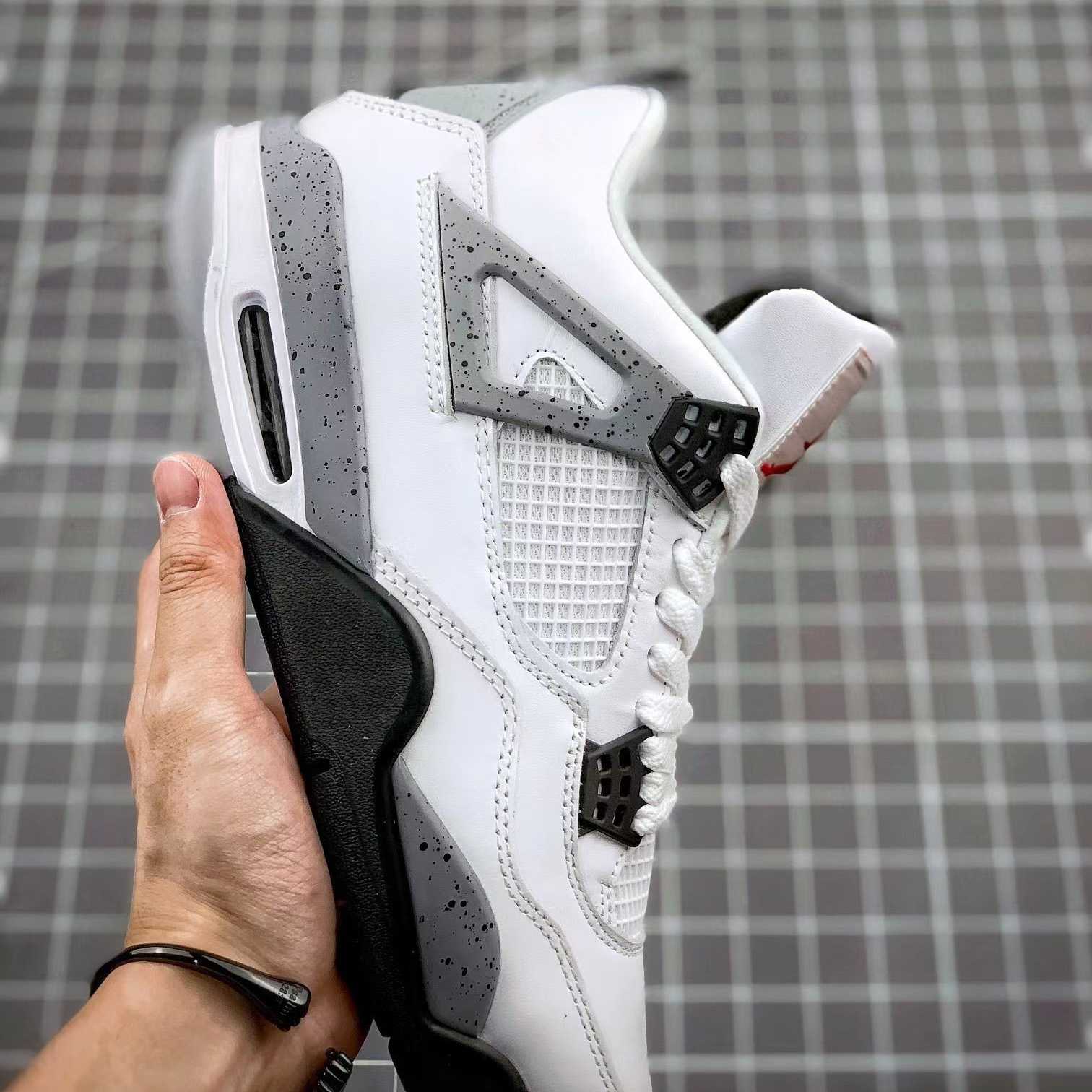 Air Jordan 4 Retro “White Cement” Cement” Sneaker      CZ5624 - EUR FASHION