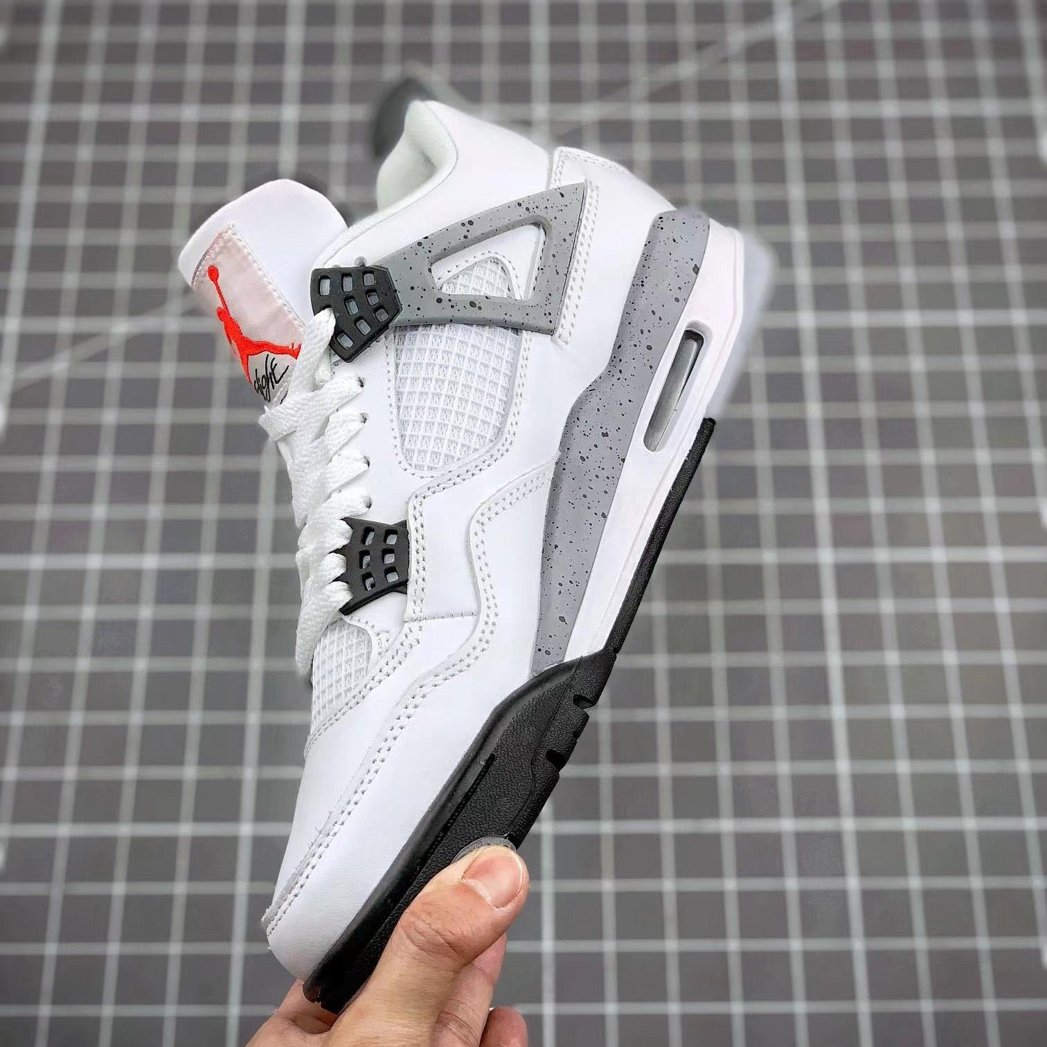 Air Jordan 4 Retro “White Cement” Cement” Sneaker      CZ5624 - EUR FASHION