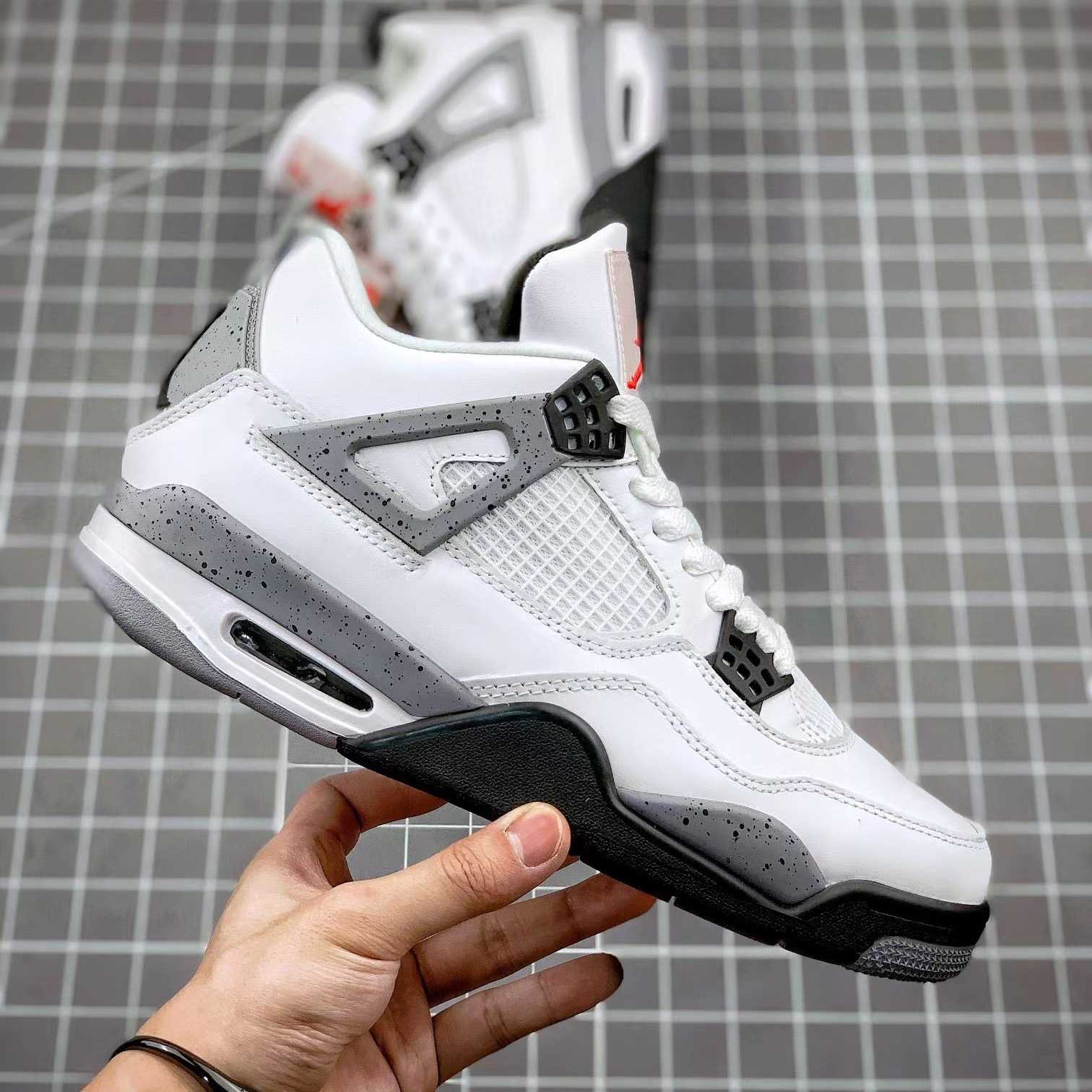 Air Jordan 4 Retro “White Cement” Cement” Sneaker      CZ5624 - EUR FASHION