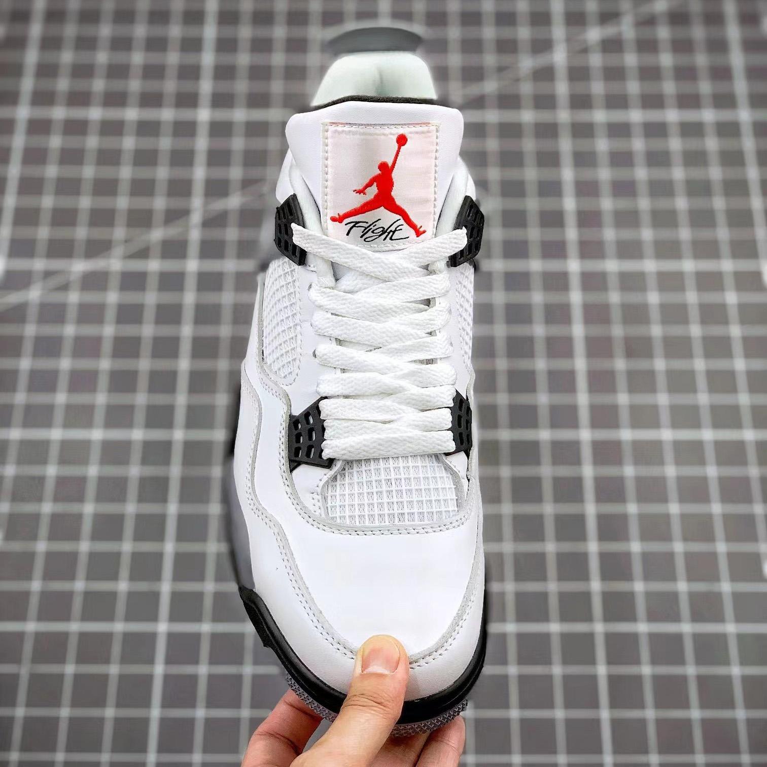 Air Jordan 4 Retro “White Cement” Cement” Sneaker      CZ5624 - EUR FASHION