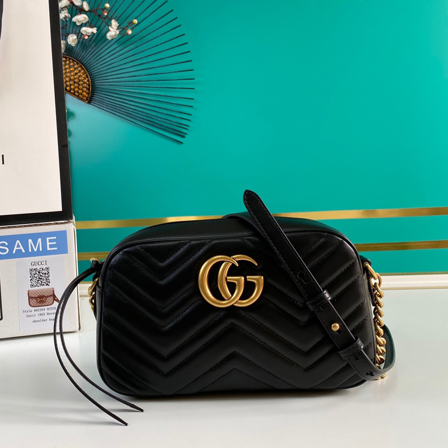 Gucci GG Marmont Small Shoulder Bag(24-12-7cm) - EUR FASHION