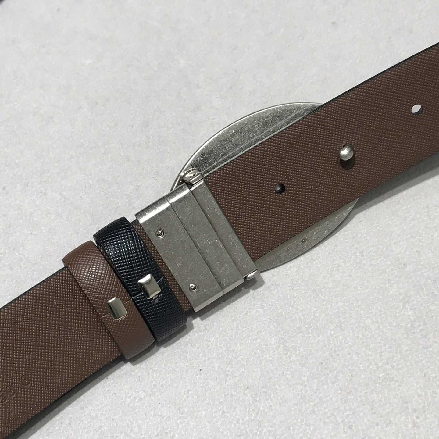 Prada Leather Belt - EUR FASHION