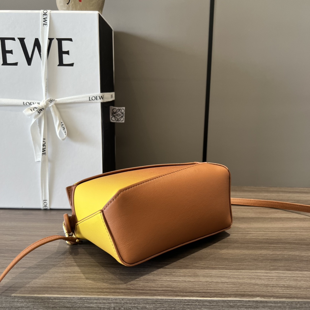 Loewe Mini Puzzle Edge Bag In degrade Nappa Calfskin - EUR FASHION