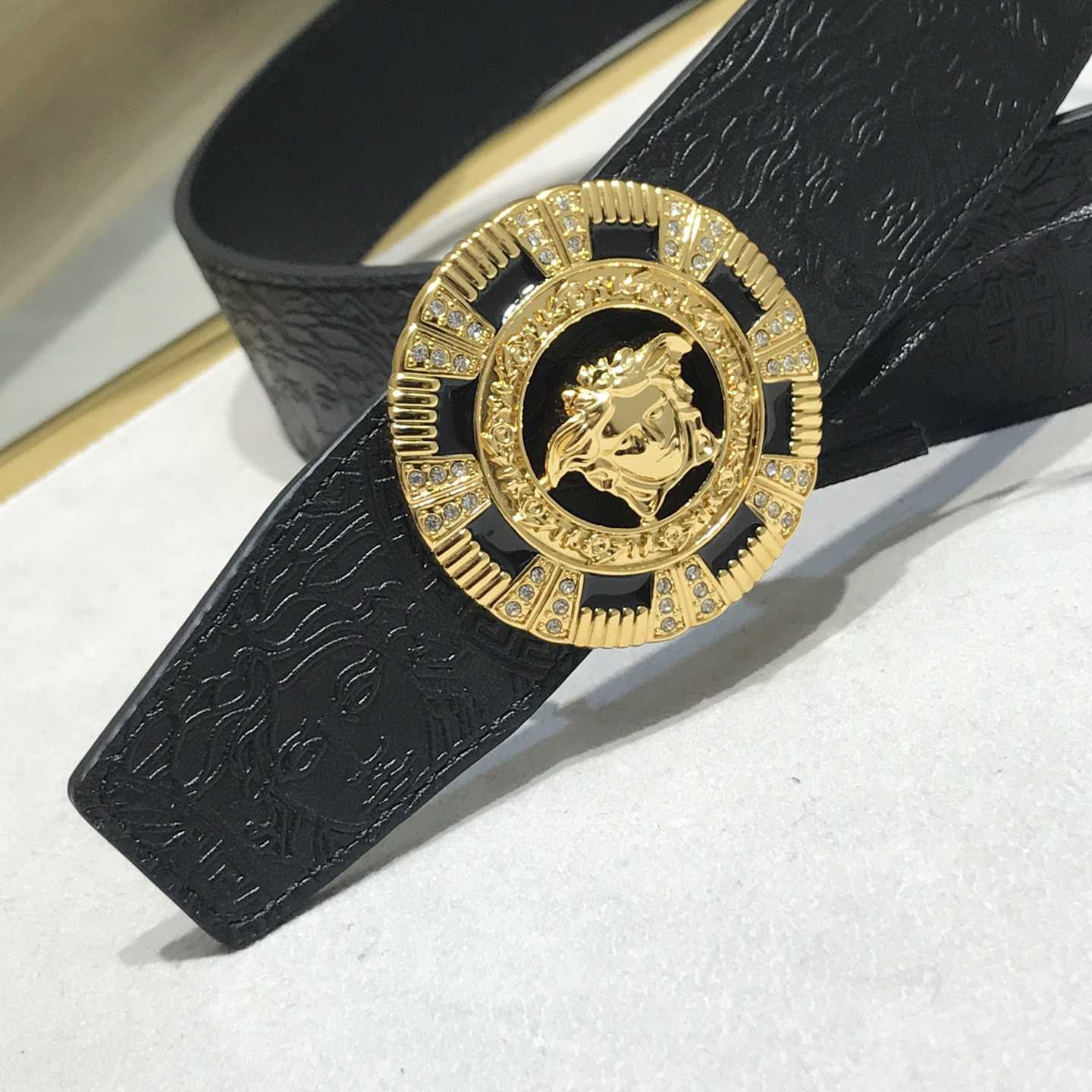 Versace Medusa Leathre Belt    39mm - EUR FASHION