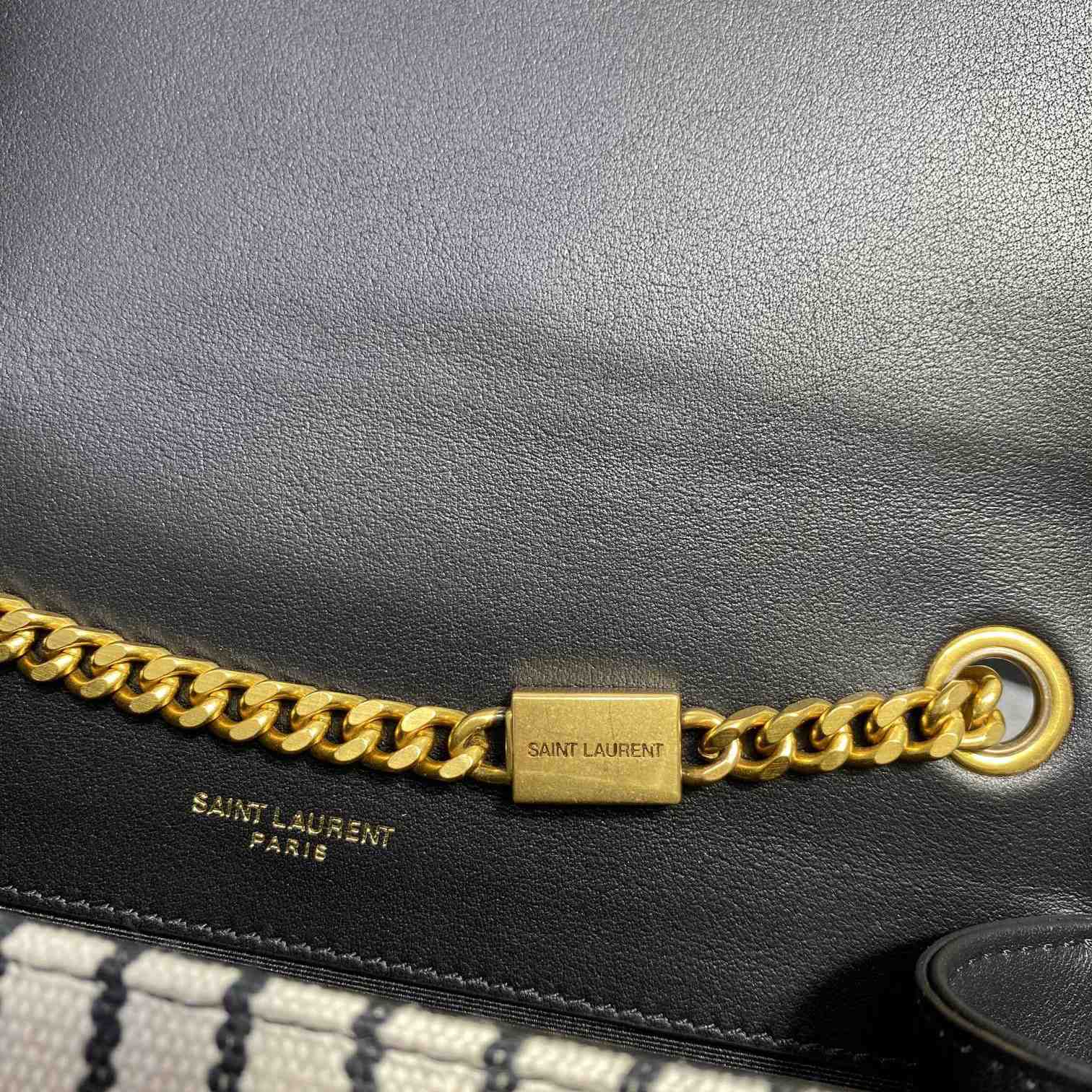 Saint Laurent Striped Small Chain Bag(20x13x5.5cm) - EUR FASHION