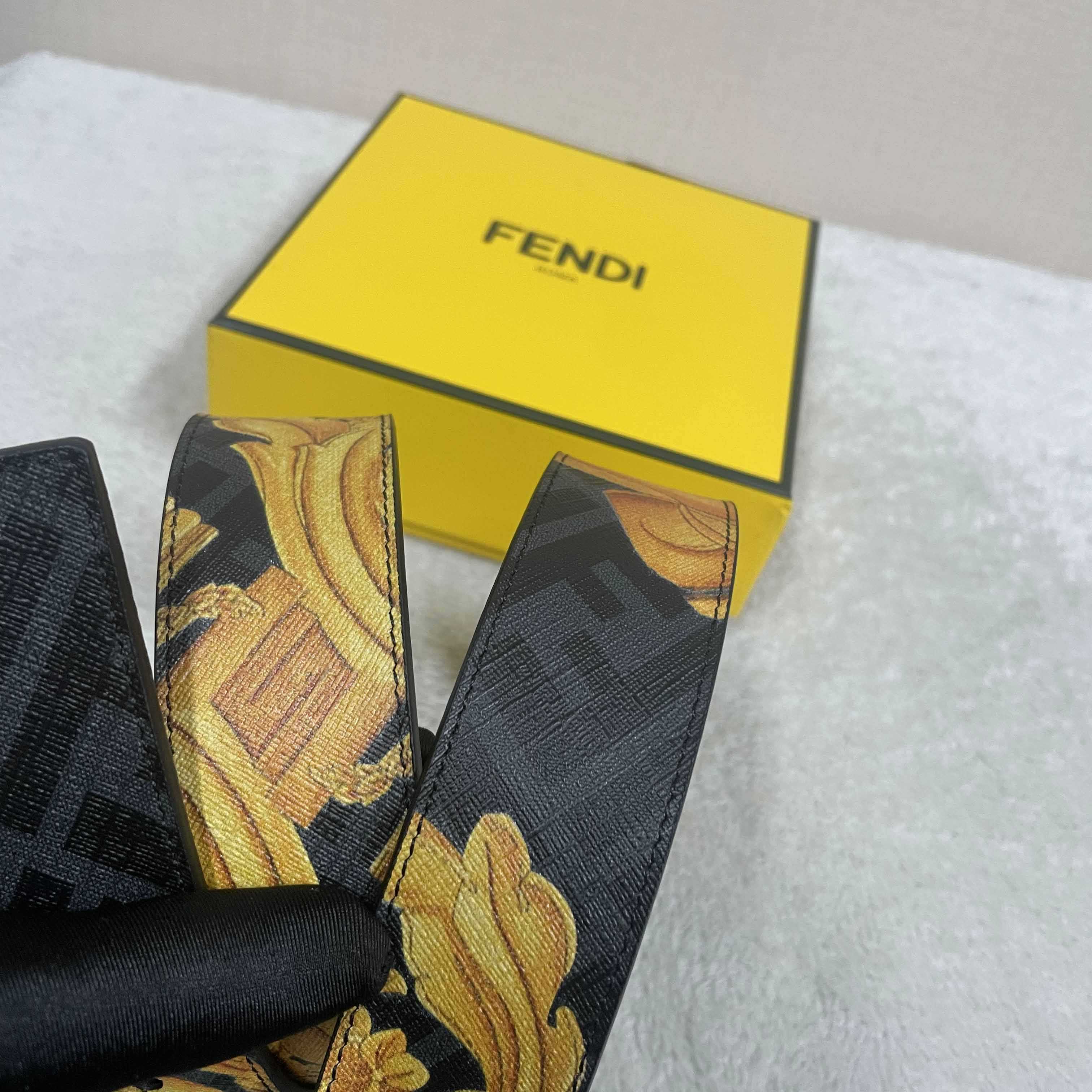 Fendi x Versace Fendace Reversible Belt - EUR FASHION