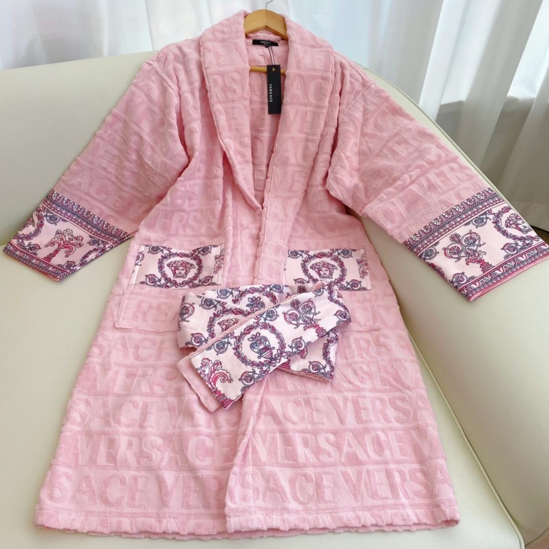 Versace I ♡ Baroque Bathrobe(Uniform size) - EUR FASHION