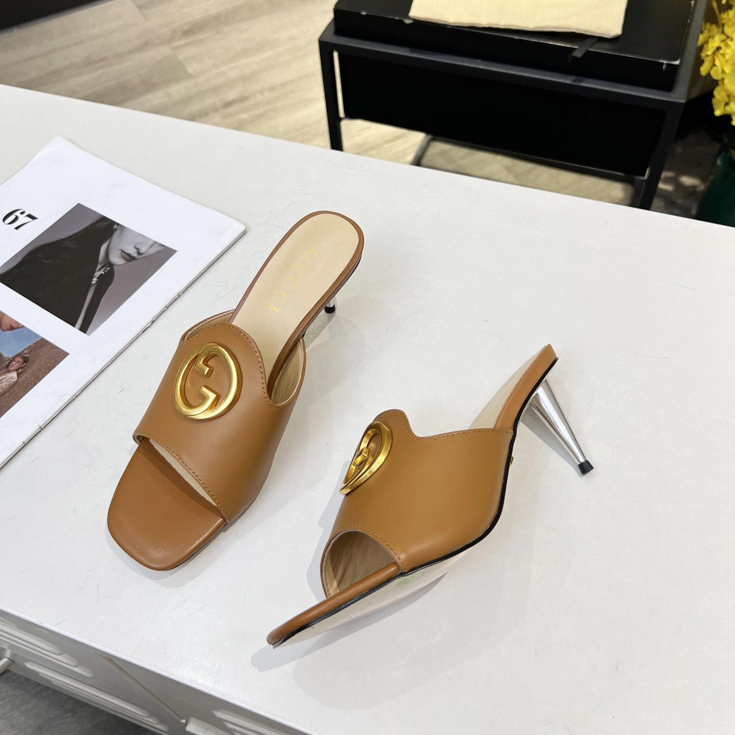 Gucci Blondie Slide Sandal - EUR FASHION