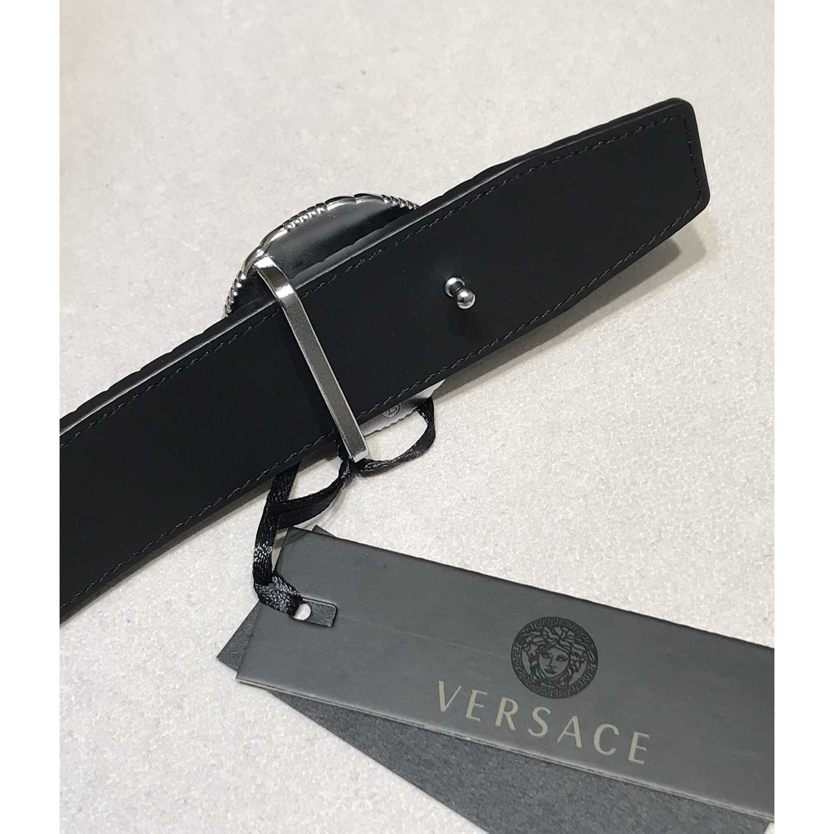 Versace Medusa Leathre Belt    39mm - EUR FASHION