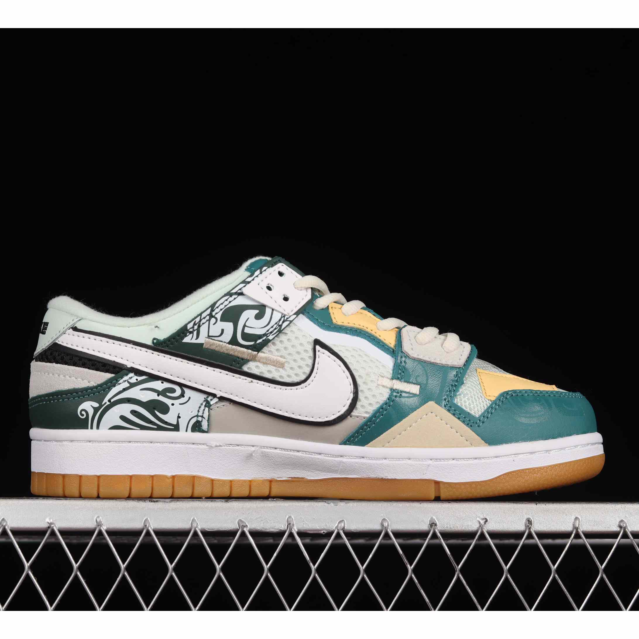 Nike Dunk Scrap "Archeo Brown" Sneaker      DH7450-100 - EUR FASHION